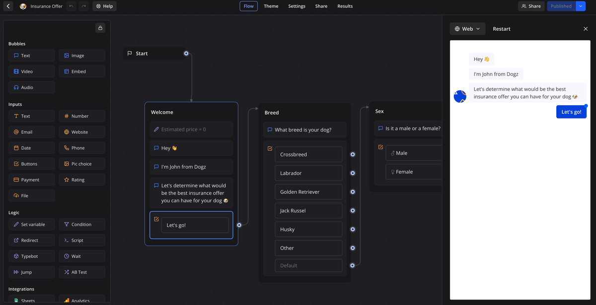 Build Interactive Chat Forms with Typebot